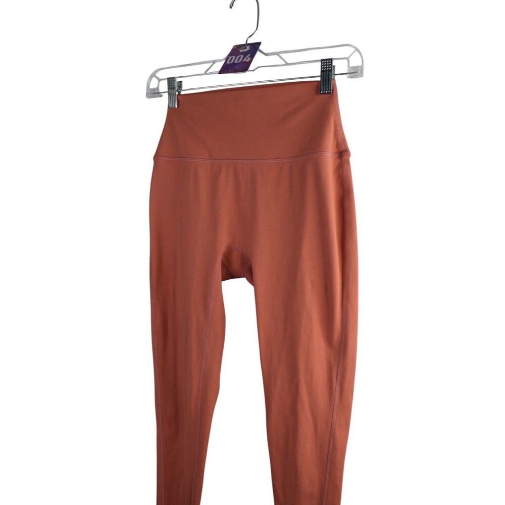 SET Active Luxform Leggings Size S Rust Terracotta High Rise Workout Yoga - Picture 3 of 8
